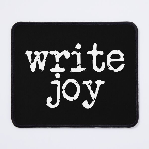 Item preview, write joy white vertical designed and sold by TeaRoseWriter.
