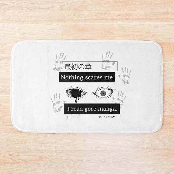 Item preview, Nothing Scare Me I Read Gore Manga designed and sold by Marzuqi Che Rose.