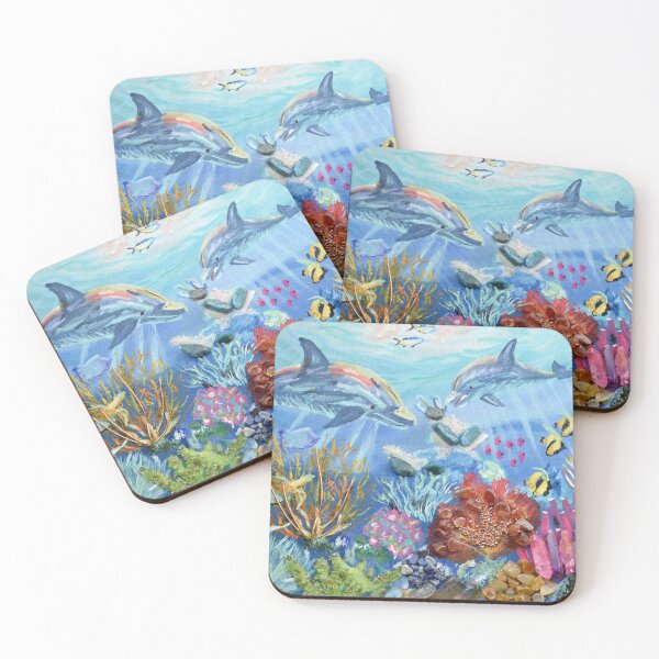 Item preview, Dolphins by the Reef designed and sold by Haley Mueller.