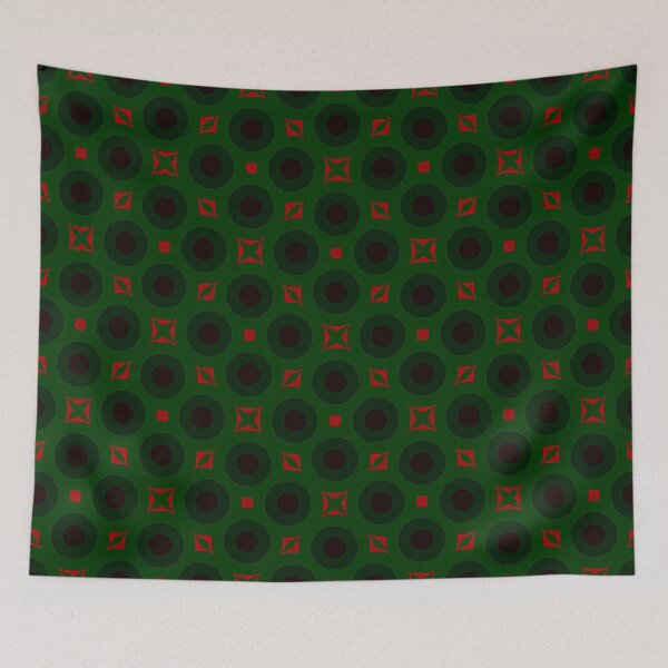 Item preview, Red, Black & Green Print designed and sold by Halobyvalsank.