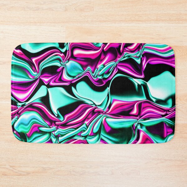 Item preview, Abstract Art Pink and Blue Shades designed and sold by chahakisha.
