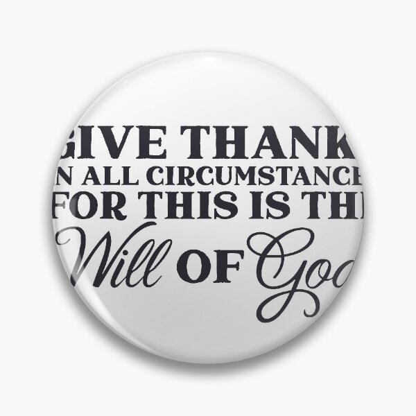 Item preview, Give thanks in all circumstances designed and sold by Inspiro Studio.