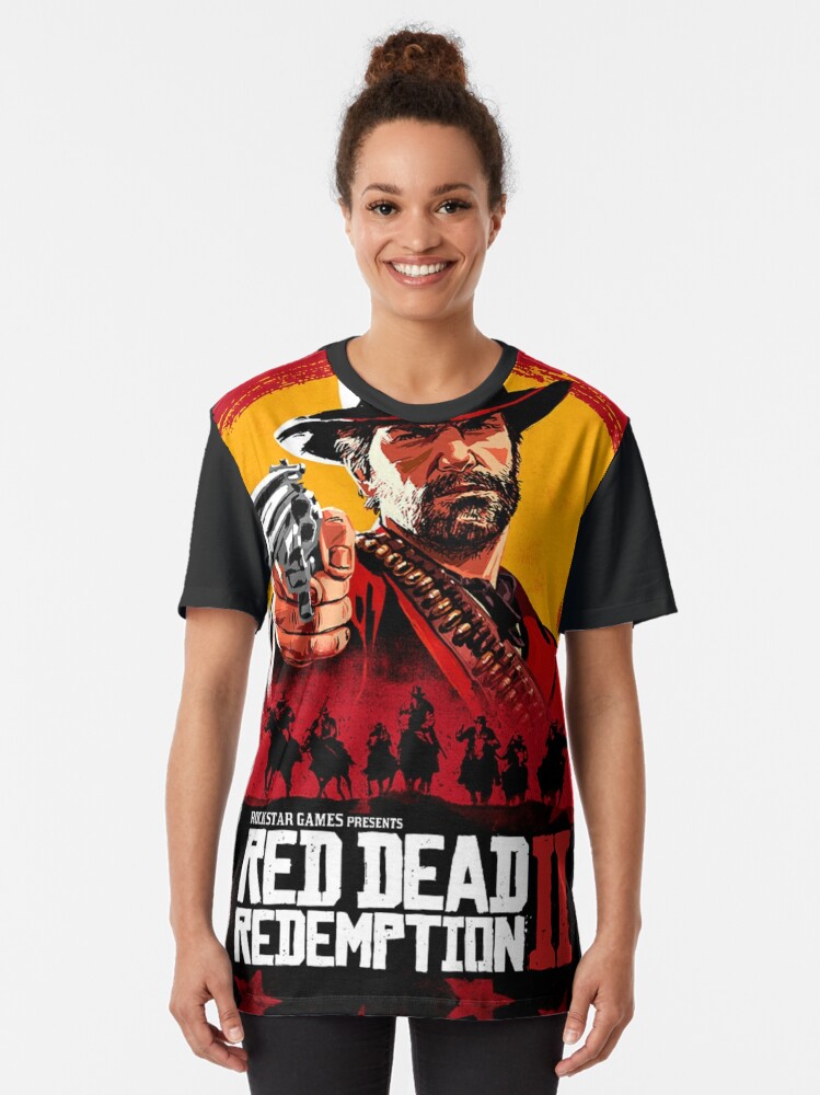 Camiseta Camisa Red Dead Redemption 2 Jogo Arthur Morgan 01 em