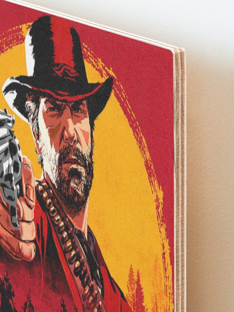 Arthur Morgan RDR2 Mounted Print for Sale by rdrmaniac