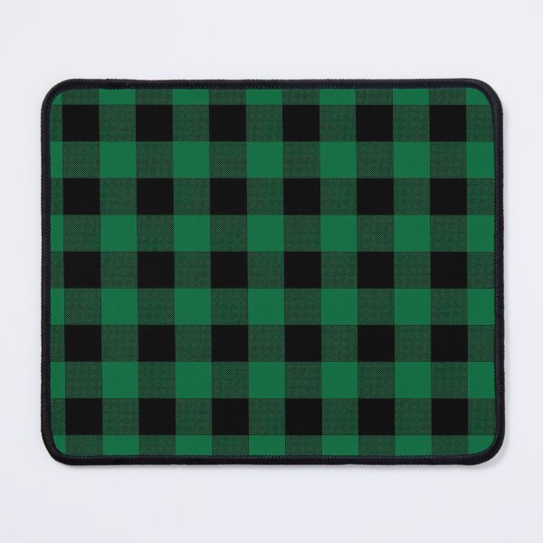 Item preview, Forest Green and Black Vintage Christmas Plaid Pattern designed and sold by IdentiTee Studios.