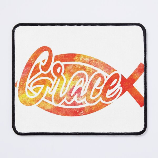 Item preview, Grace - Jesus Fish Symbol designed and sold by IdentiTee Studios.