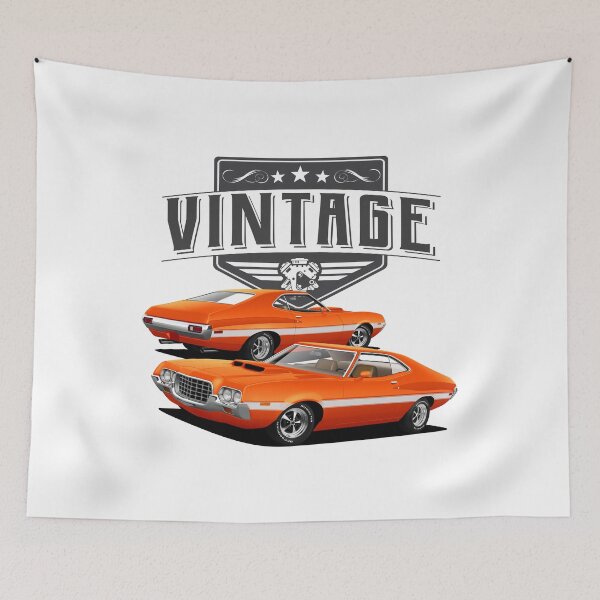 Item preview, Vintage Orange Torino designed and sold by Yourauto.