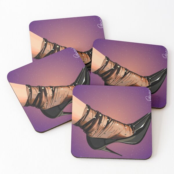 Item preview, High heels with star nylons designed and sold by Pepinowitz.