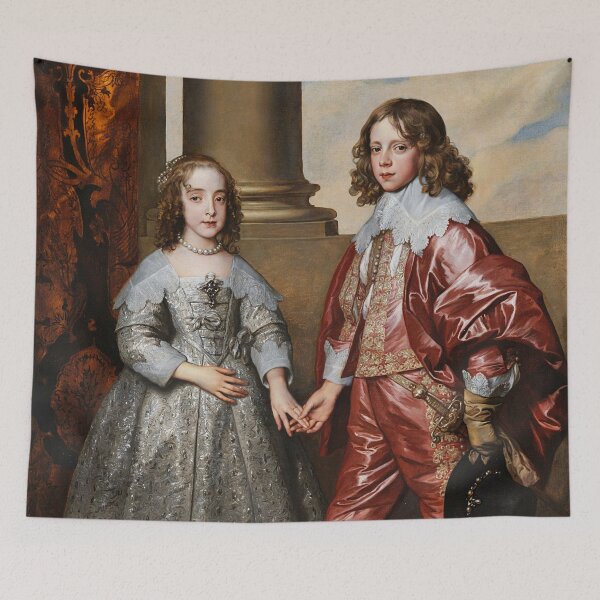 Item preview, Portrait of William II of Orange-Nassau and Princess Mary - Anton van Dyck designed and sold by brushandframes.