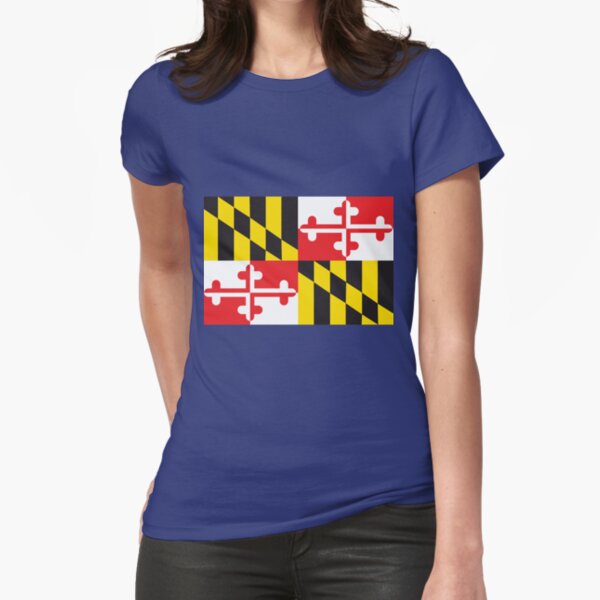 MARYLAND FLAG Graphic T-Shirt Dress for Sale by wickedcartoons