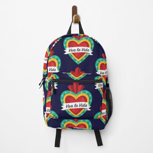 Item preview, Mexican Sacred Heart III / "Viva la Vida" Frida Kahlo's Quote in Spanish by Akbaly designed and sold by Akbaly.