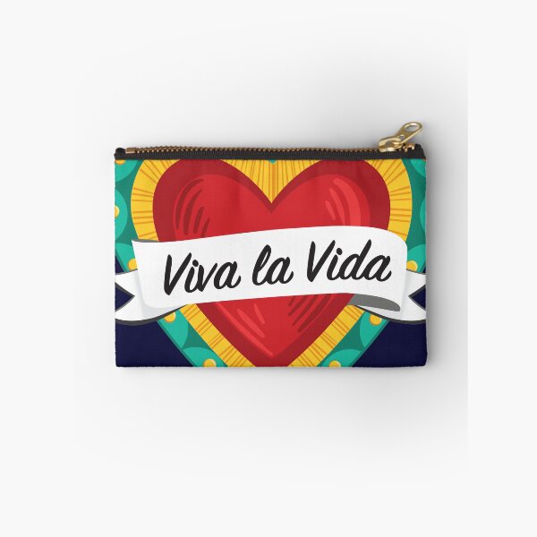 Item preview, Mexican Sacred Heart III / "Viva la Vida" Frida Kahlo's Quote in Spanish by Akbaly designed and sold by Akbaly.