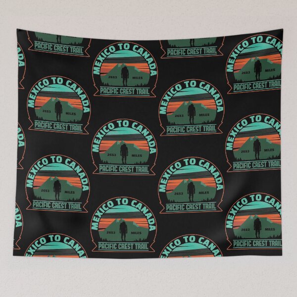 Item preview, Pacific crest trail (PCT) design. Mexico to Canada. designed and sold by NobelFashion.