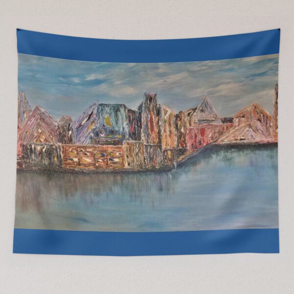 Item preview, City on the River's Edge designed and sold by Ina Schneider.