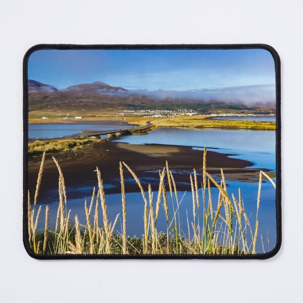 Item preview, View on Saudarkrokur and Skagafjordur, Iceland designed and sold by Lyl Dil Creations.