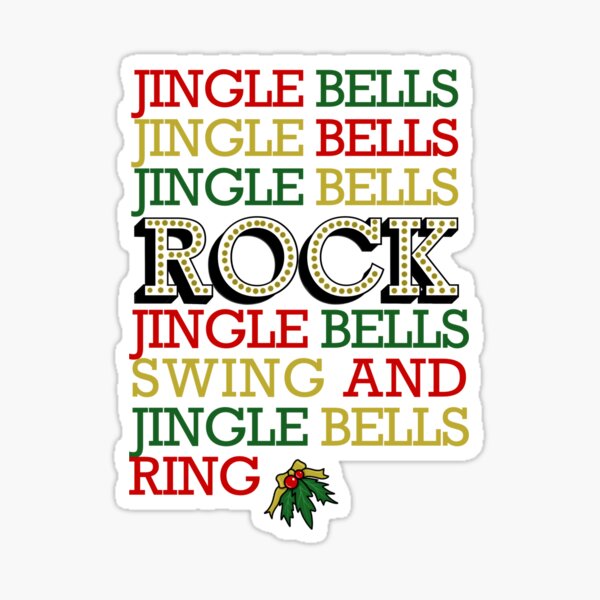 Jingle Bell Rock Sticker by SiddharthaMoon