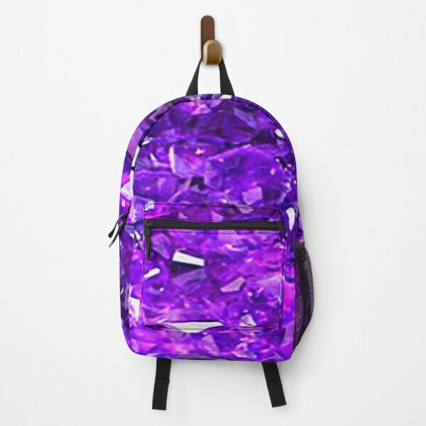 Item preview, PURPLE QUARTZ FEBRUARY GEM AMETHYST CRYSTALS ART designed and sold by sharlesart.