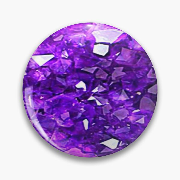 Item preview, PURPLE QUARTZ FEBRUARY GEM AMETHYST CRYSTALS ART designed and sold by sharlesart.