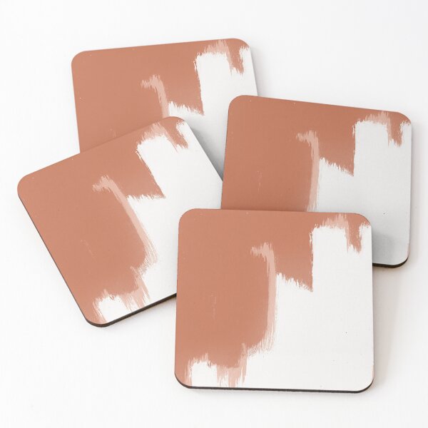 Item preview, Modern Abstract Art in Warm Terracotta Tones designed and sold by kasamor.