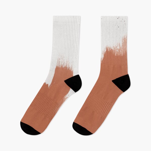 Item preview, Minimalist Abstract Art in warm Burnt Orange designed and sold by kasamor.