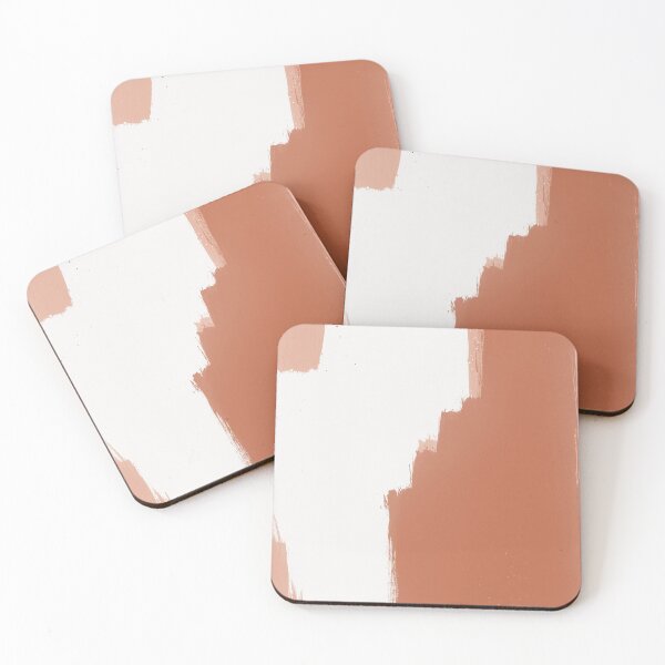 Item preview, Minimal Abstract Art in Terracotta Tones designed and sold by kasamor.