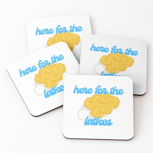 Item preview, Here for the Latkes Hannukah designed and sold by Cardinal Designs.