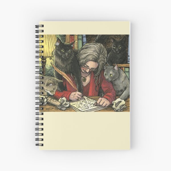 Item preview, Author and Her Muses designed and sold by Elisabeth Alba Illustration.