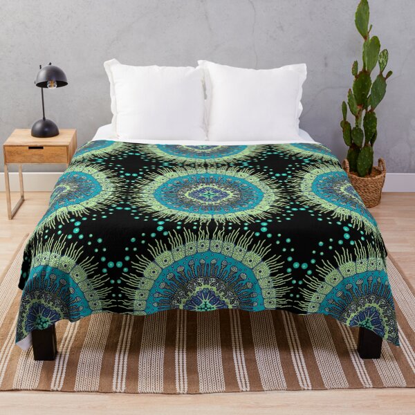 Item preview, Cell biology mandala blue designed and sold by Osher-BioArt.