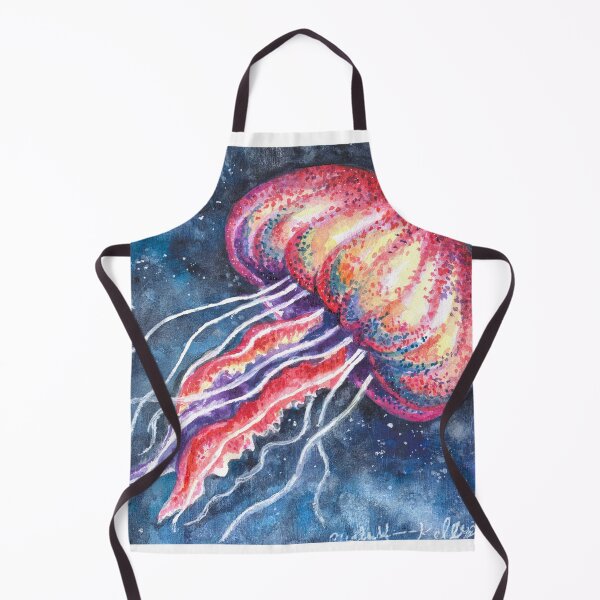Item preview, Watercolor celestial jellyfish designed and sold by Kelley-Art.