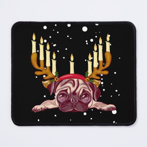 Item preview, Merry Chrismukkah Jewish Christmas Hanukkah Dog Menorah designed and sold by BonsaiCrafts.