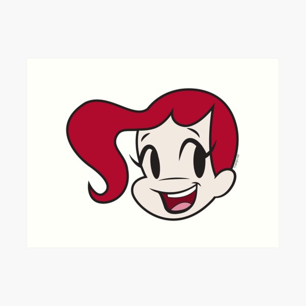 Monkey Rag - Mitzi Smile Art Print