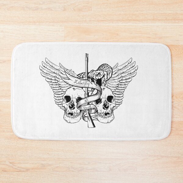 Item preview, Liberty or Death Musket and Skulls designed and sold by RedRepublic.