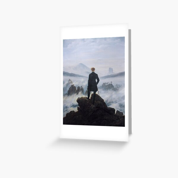 Item preview, Wanderer above the Sea of Fog, by Caspar David Friedrich. designed and sold by Historical Paintings.