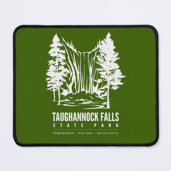 Item preview, Taughannock Falls State Park NY Vintage Camping Fishing designed and sold by Capybara Clothing.