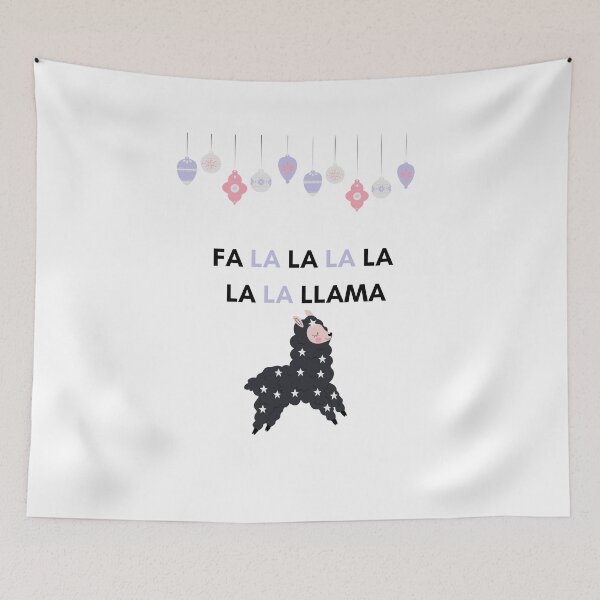 Item preview, Fa La La La La LaLa Llama designed and sold by Sershni.