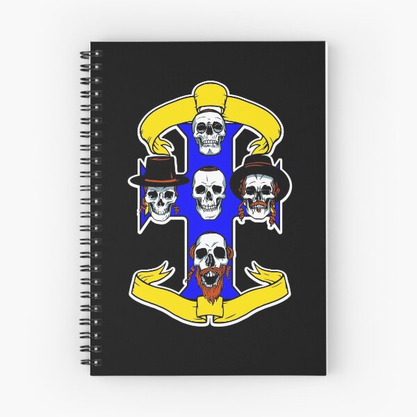 Item preview, funny heavy metal Hanukkah interfaith cross rabbis designed and sold by Gossip Rag.