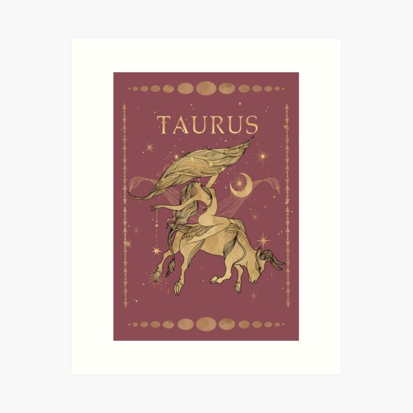 Item preview, Taurus zodiac woman designed and sold by SpookyBat.