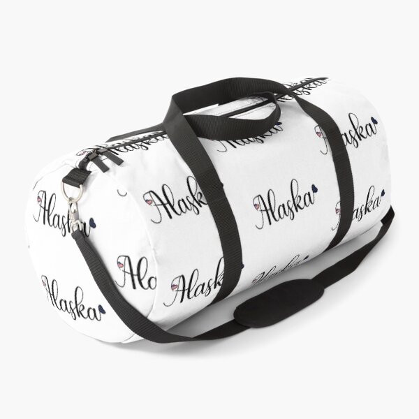 Item preview, I Love Alaska - Alaska With Heart Shaped Flags designed and sold by molamode.