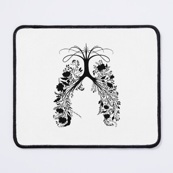 Item preview, lungs flowers drawing without background designed and sold by centlia.