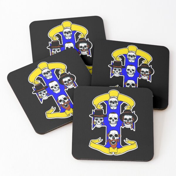 Item preview, funny heavy metal Hanukkah interfaith cross rabbis designed and sold by Gossip Rag.