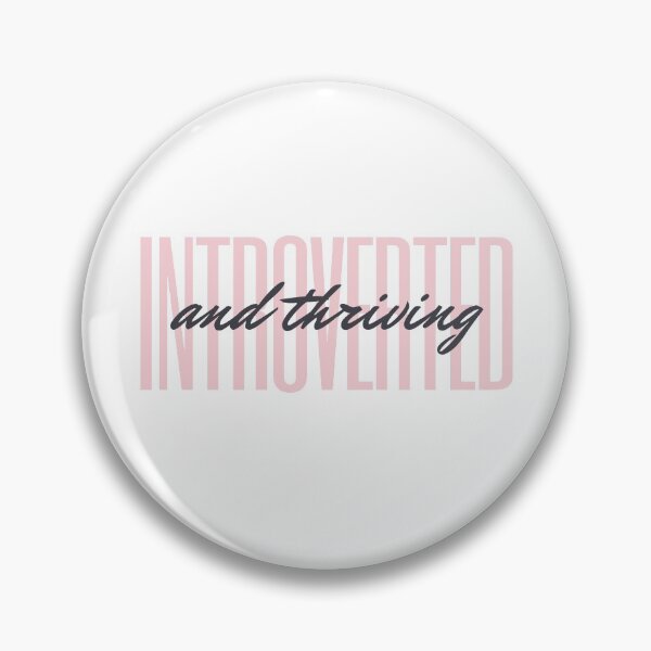 Item preview, Introverted and Thriving designed and sold by Cardinal Designs.