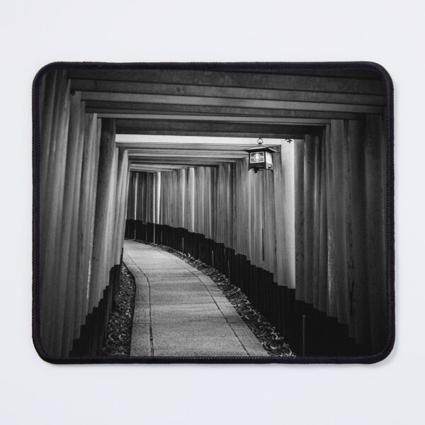 Item preview, Black & White Photography Print / Postcard: Fushimi Inari-taisha, Japan 2018 designed and sold by jerryadam-photo.