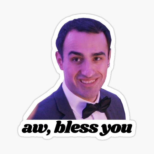 Stath Lets Flats Aw Bless You Funny Sticker