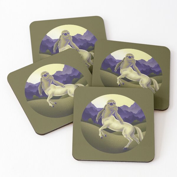 Item preview, Craig the Sloth-taur - Olive Theme designed and sold by Andrea Maxwell Design & Illustration.