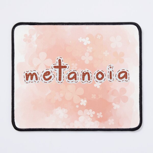 Item preview, Metanoia Word with a Bunch of Pink Flowers designed and sold by DanAtalia.