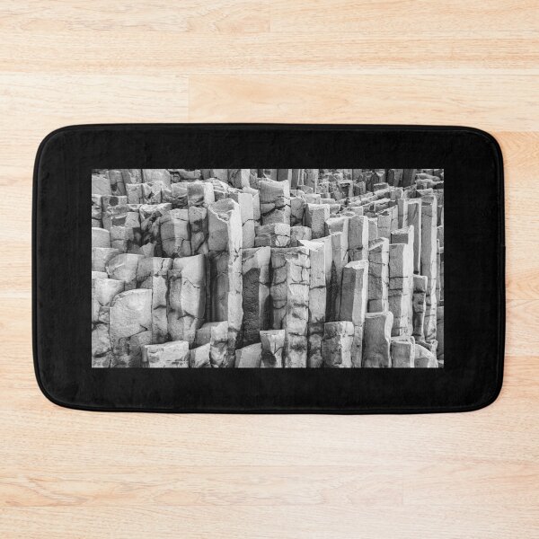Item preview, Basalt Columns in black and white designed and sold by Lyl Dil Creations.