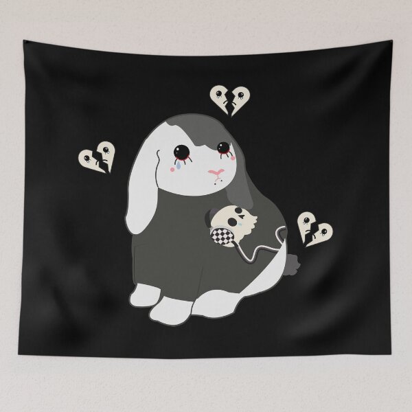 Item preview, Emo rabbit designed and sold by racharanha.