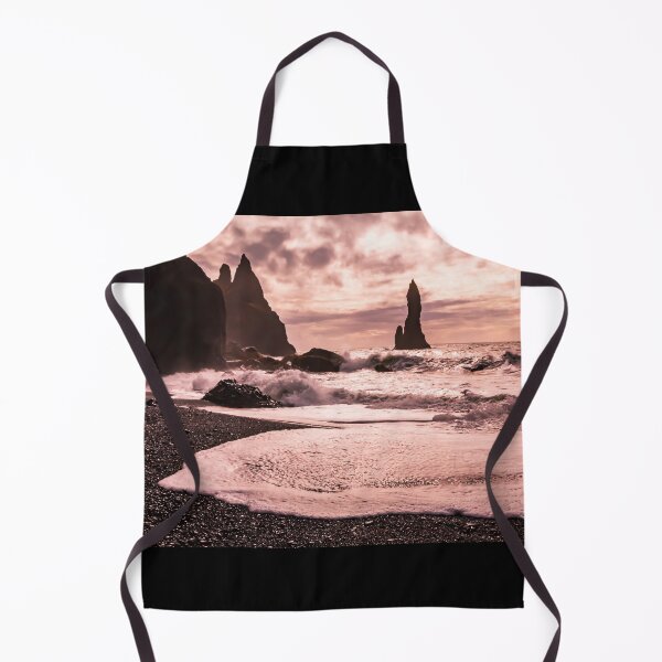 Item preview, Sunset on the Reynisfjara Black Sand Beach, Iceland designed and sold by Lyl Dil Creations.