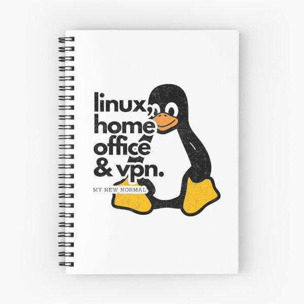 Item preview, linux, home office and VPN designed and sold by WCP Store.