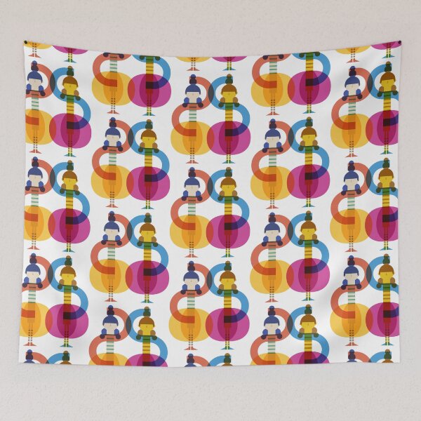 Item preview, Geometric ballerinas warm tones designed and sold by AnnaPedren.